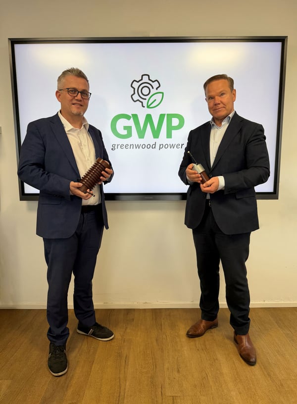 Kurt Ternegg (CEO, rechts) und Norbert Juschicz (Gründer & Chief Innovation Officer) von Greenwood-Power. © Greenwood-Power